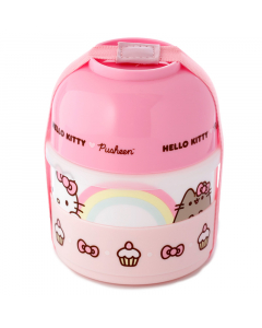 Hello Kitty x Pusheen Pink Bento Lunch Box